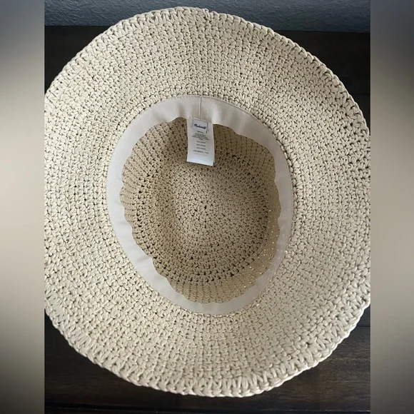 Madewell Straw Bucket Hat s/m - Picture 4 of 4